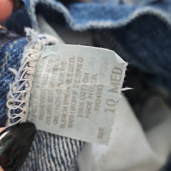 Vintage Lee Denim Women's Blue Jeans Size 10M - Picture 8 of 8